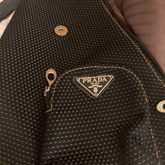 Sale!!! Sale!!!!PRADA CROSSOVER BAG BLACK Genuine!! Authentic - Picture 11 of 16